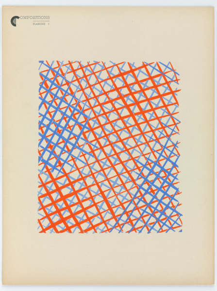 Plate 1 from the portfolio “Compositions, Couleurs, Idées” - Image 3