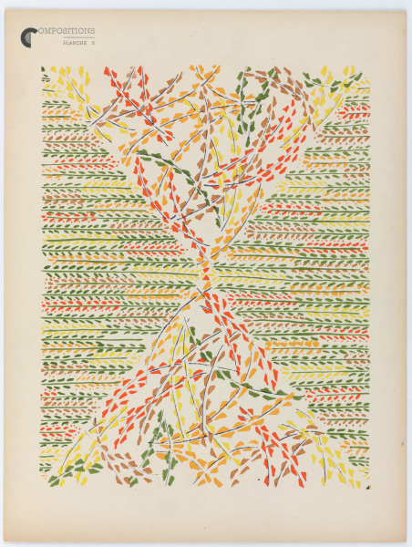 Plate 6 from the portfolio “Compositions, Couleurs, Idées” - Image 2