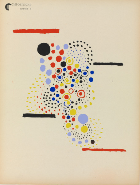 Plate 8 from the portfolio “Compositions, Couleurs, Idées”