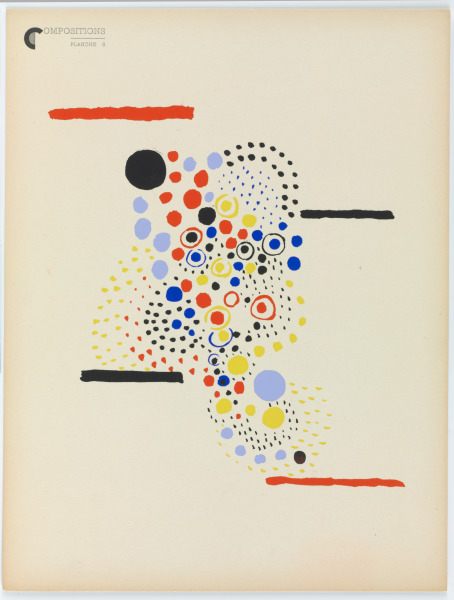 Plate 8 from the portfolio “Compositions, Couleurs, Idées” - Image 2