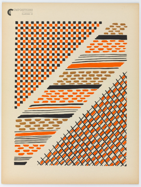 Plate 13 from the portfolio “Compositions, Couleurs, Idées” - Image 2