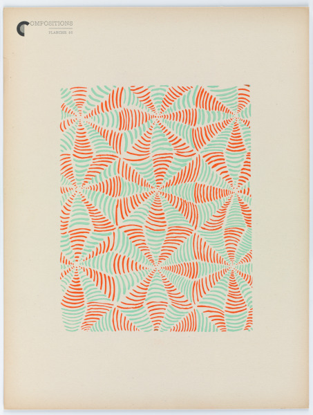 Plate 16 from the portfolio “Compositions, Couleurs, Idées” - Image 2