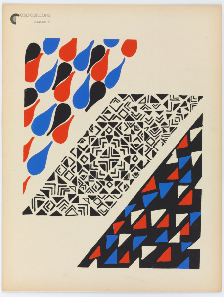 Plate 17 from the portfolio “Compositions, Couleurs, Idées” - Image 2