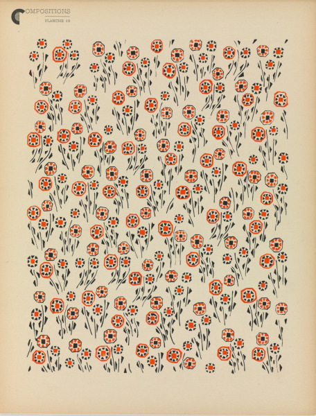 Plate 18 from the portfolio “Compositions, Couleurs, Idées”