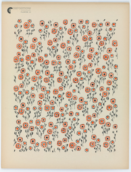 Plate 18 from the portfolio “Compositions, Couleurs, Idées” - Image 2