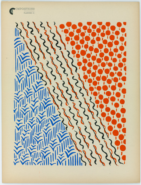 Plate 21 from the portfolio “Compositions, Couleurs, Idées” - Image 2