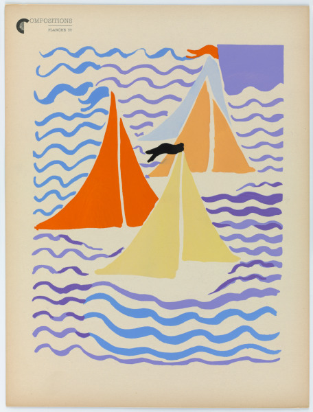 Plate 25 from the portfolio “Compositions, Couleurs, Idées” - Image 2