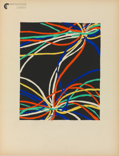 Plate 26 from the portfolio “Compositions, Couleurs, Idées”