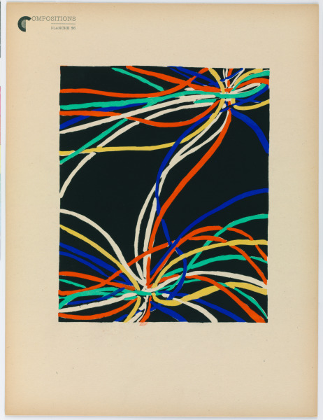 Plate 26 from the portfolio “Compositions, Couleurs, Idées” - Image 2