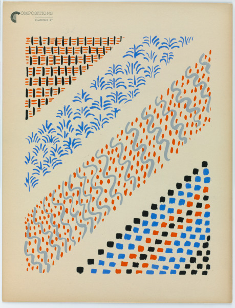 Plate 27 from the portfolio “Compositions, Couleurs, Idées” - Image 2