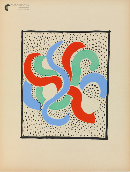 PLATE 28 FROM THE PORTFOLIO "COMPOSITIONS, COLORS, IDEAS"