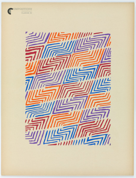 Plate 30 from the portfolio “Compositions, Couleurs, Idées” - Image 2