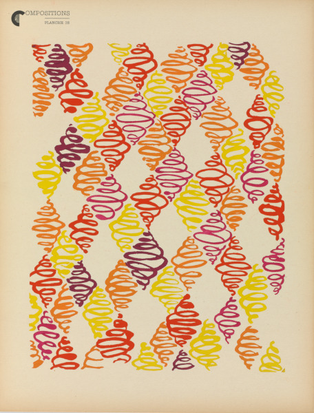 PLATE 32 FROM THE PORTFOLIO "COMPOSITIONS, COLORS, IDEAS"