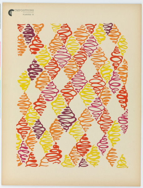 Plate 32 from the portfolio “Compositions, Couleurs, Idées” - Image 2