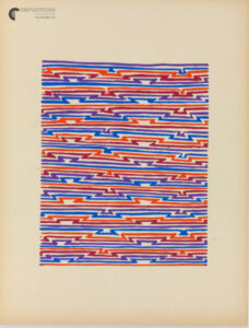 Plate 38 from the portfolio “Compositions, Couleurs, Idées”