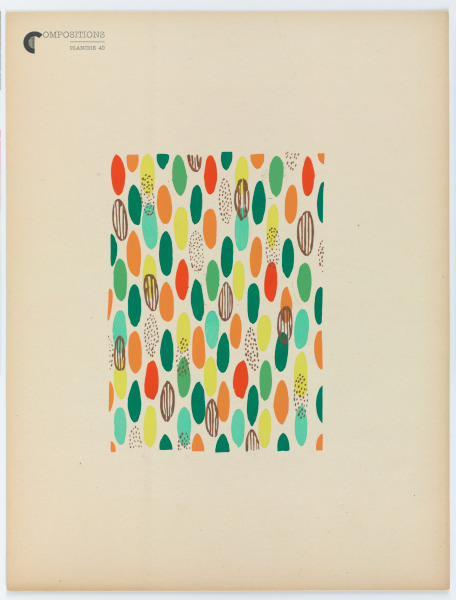 Plate 40 from the portfolio “Compositions, Couleurs, Idées” - Image 2