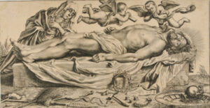 Christ, with the Instruments of the Passion, Mourned by the Virgin