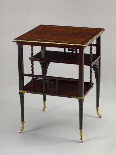 Tiered Square Table in the Aesthetic Taste - Image 7