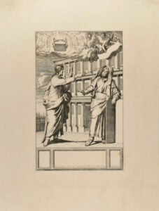 Frontispiece with Christ and Moses