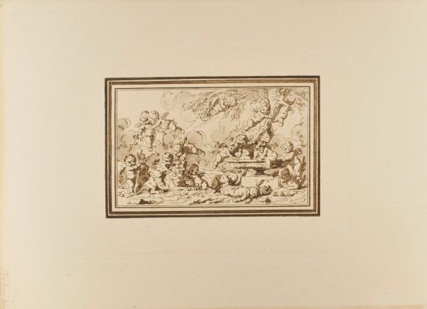 Cupids Playing about a Fountain - Image 2