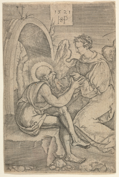 Saint Jerome and the Angel
