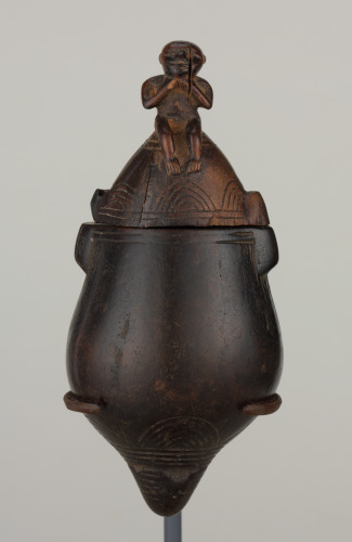 Flask with Figurative Lid - Image 2