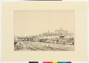 Ontario Street Lower Track Level Grading