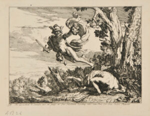 Mercury Flies Away with Argus’s Head