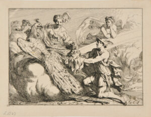 Mercury Bears the Head of Argus to Juno