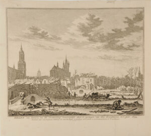 Delft After Being Sacked, 1654