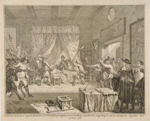 Cornelis and John De Witt Attacked by the Burghers at the Hague, August 1672