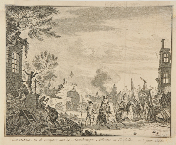 Ostend Surrendered to Albert and Isabella