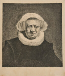 Portrait of a Woman with White Cap and Ruff