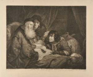 Isaac Deceives Jacob into Giving Him His Blessing