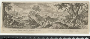 Rabbit Hunt by the Edge of the Forest