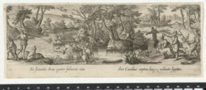 The Duck Hunt in a Stream