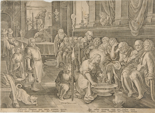 CHRIST WASHING THE DISCIPLES' FEET