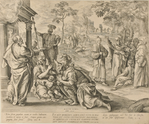 SAINT PETER PREACHING IN CAESAREA