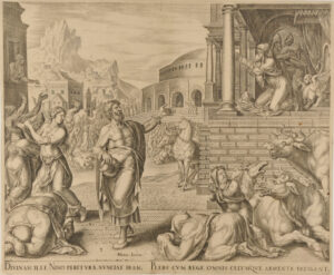 The People of Niniveh Repenting Upon Hearing the Prophesies of Jonah