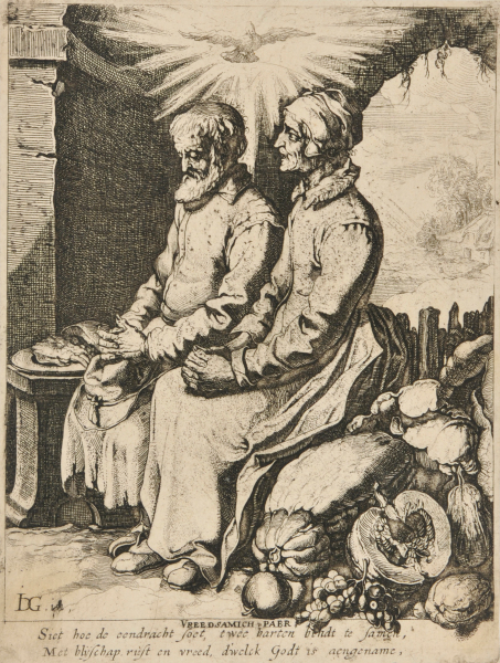 THE PIOUS OLD COUPLE