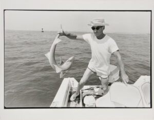 Acky Stiltz off Ocean City.