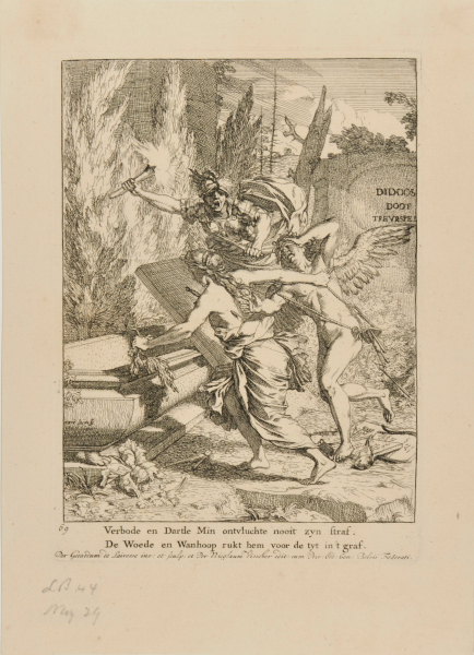 FRONTISPIECE TO 'DIDO'S DEATH,' BY ANDRIES PELS