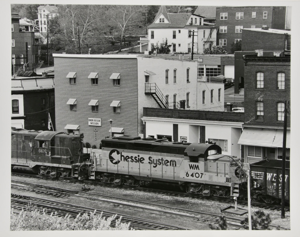 Train Yards and Town, Cumberland. - Image 3