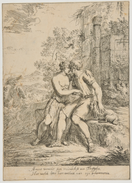 Aminta and Thestylis