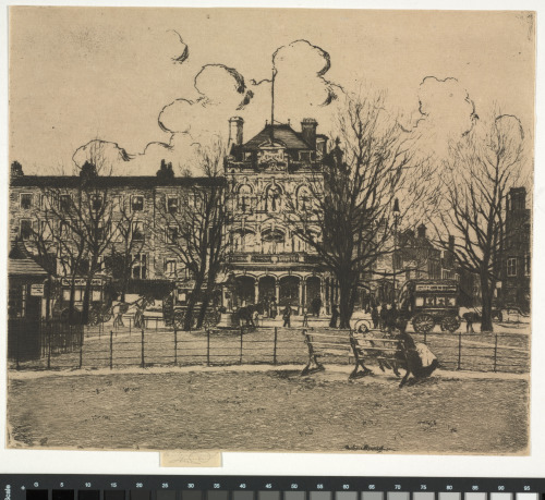 PARSON'S GREEN AFTERNOON, END OF WINTER, THE DUKE'S HEAD