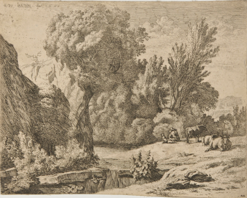 The Ox Herd and Three Oxen