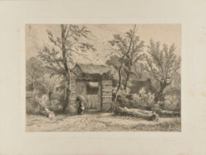 Peasant Cottage among the Trees