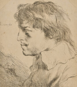 Head of a Young Man, Profile to Left