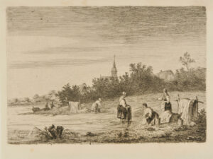 Washerwomen at a Stream