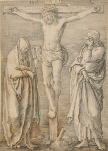 Crucifixion with Virgin Mary and Saint John the Evangelist